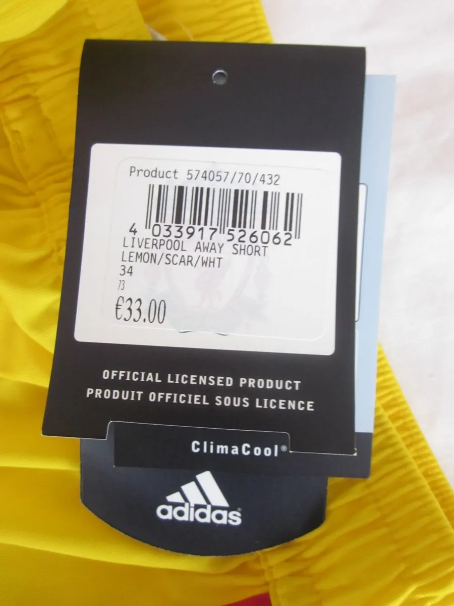 New Liverpool FC Away Shorts 2006/07 - Image 4