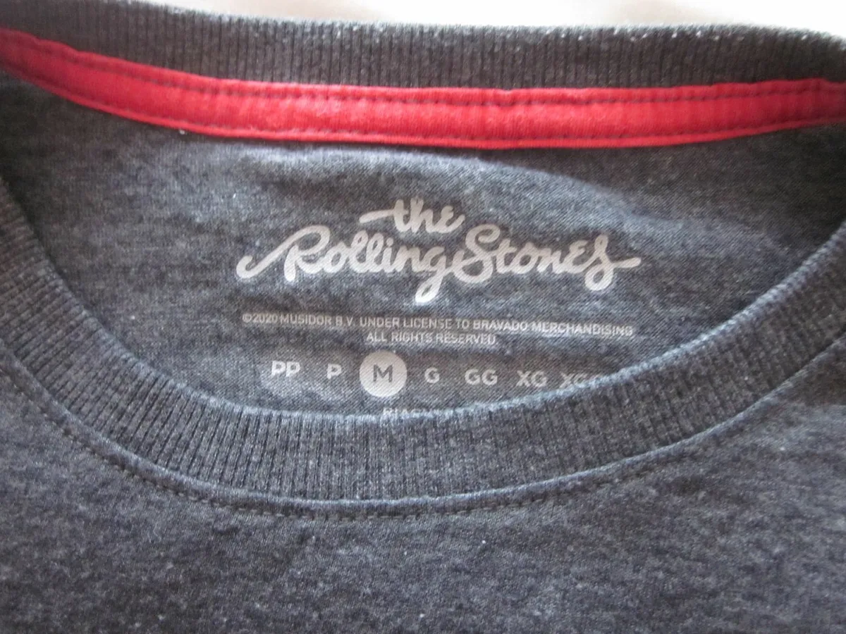 Rolling Stones Europe '82 Tour Official T-Shirt M - Image 2