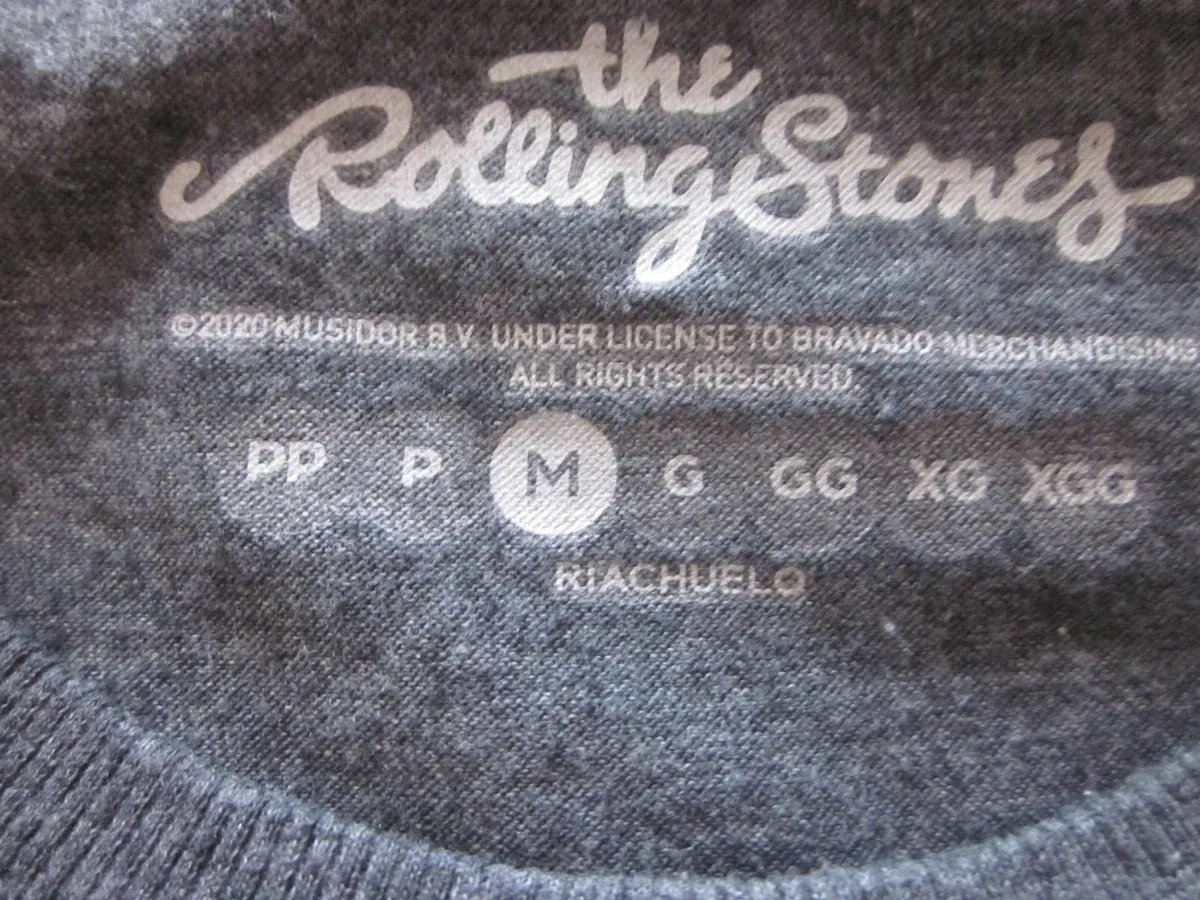 Rolling Stones Europe '82 Tour Official T-Shirt M - Image 3