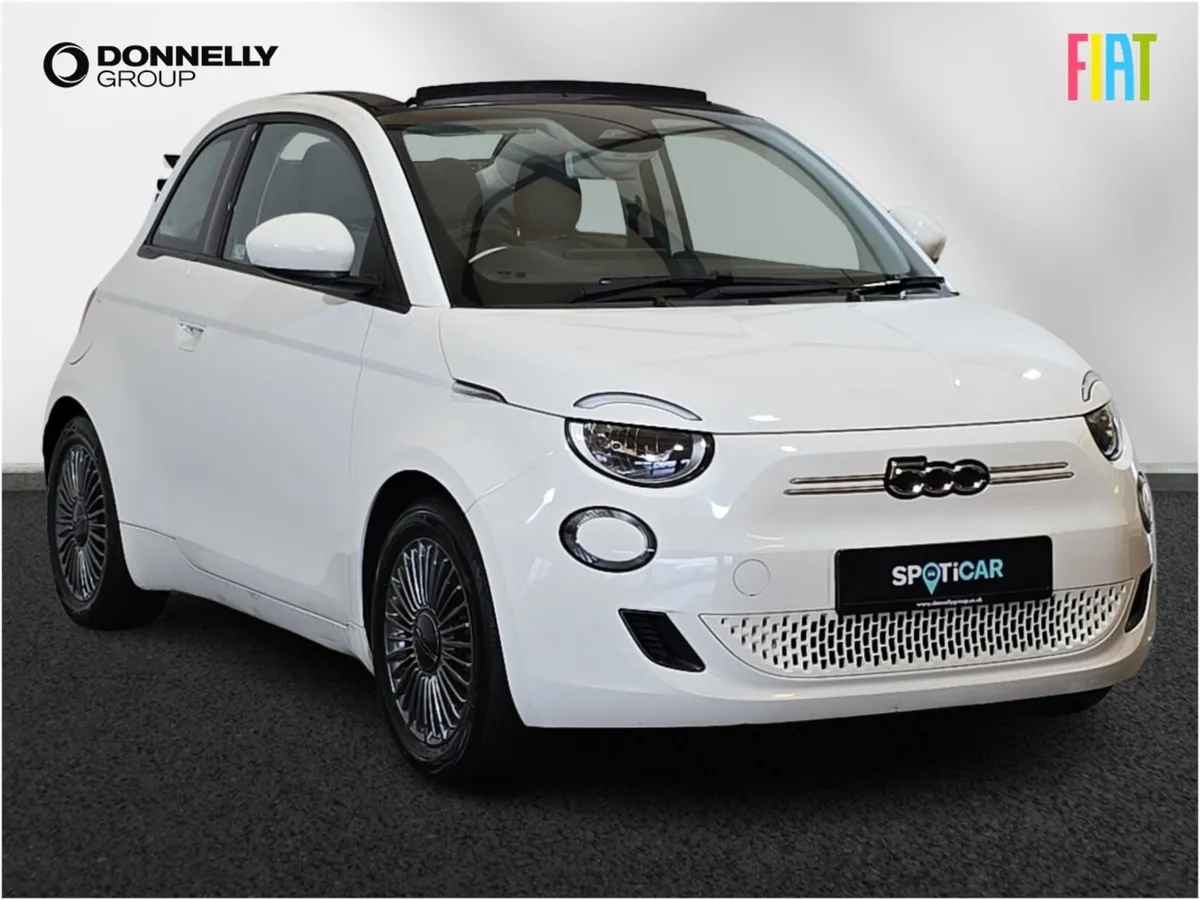 Fiat 500 Electric Cabrio Icon - Image 1