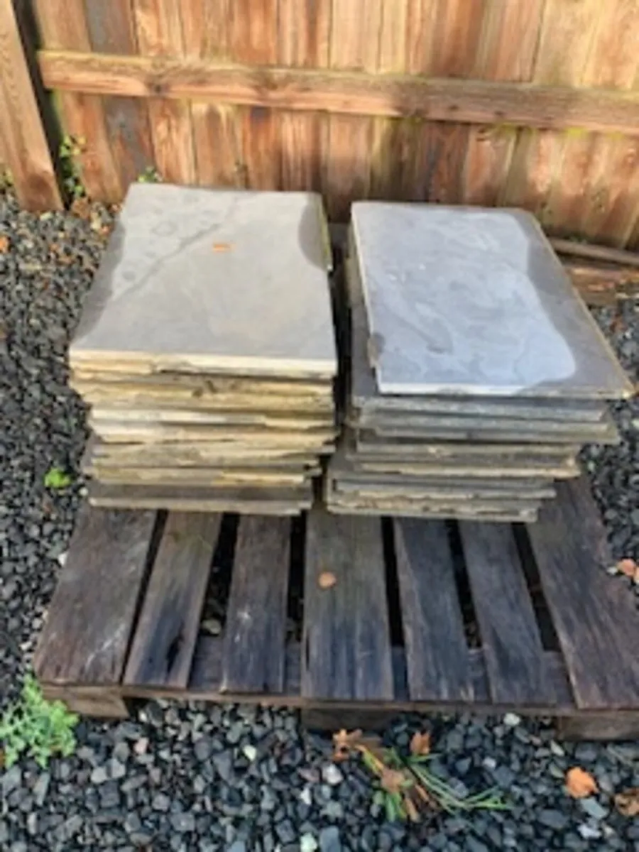 Limestone Patio Tiles - Image 1