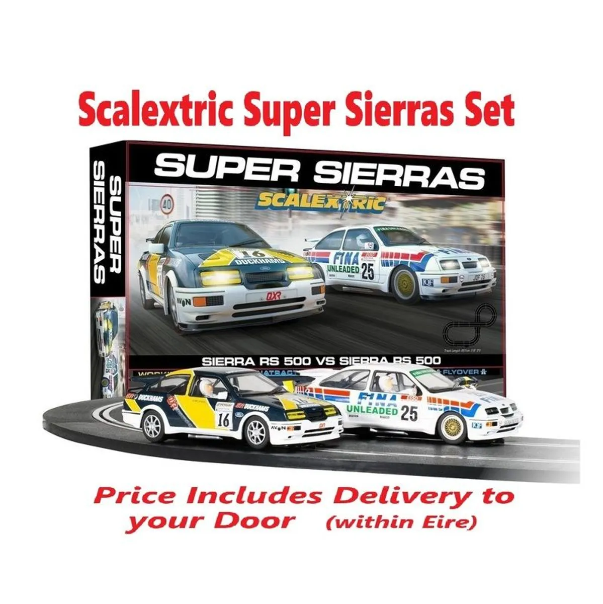 Scalextric Super Sierras Retro Race Set ( C1451M ) - Image 1