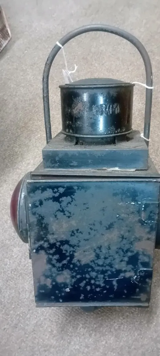 Early 20th Century Railway Lamp - Image 2