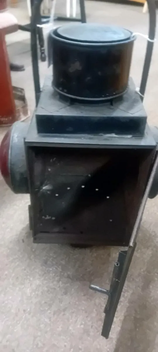 Early 20th Century Railway Lamp - Image 4