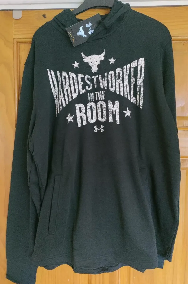 UA Project Rock hoodie L New - Image 1