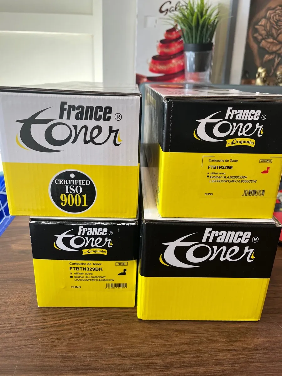 Set of compatible Brother TN-329 Colour toners - Image 2