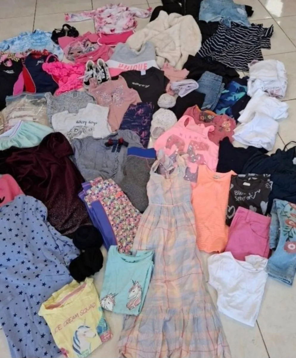 Girls clothes bundle age 7-8 - Image 1