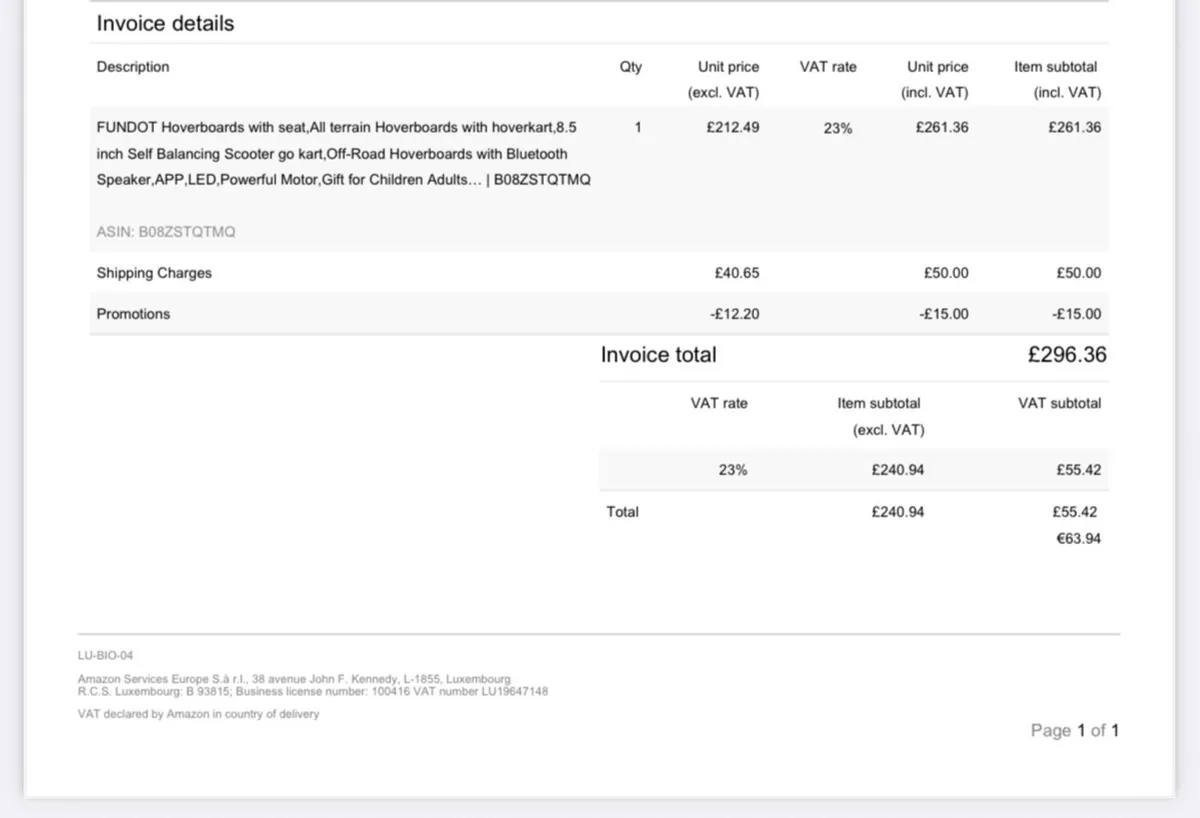 All Terrain Hoverboard - Image 3