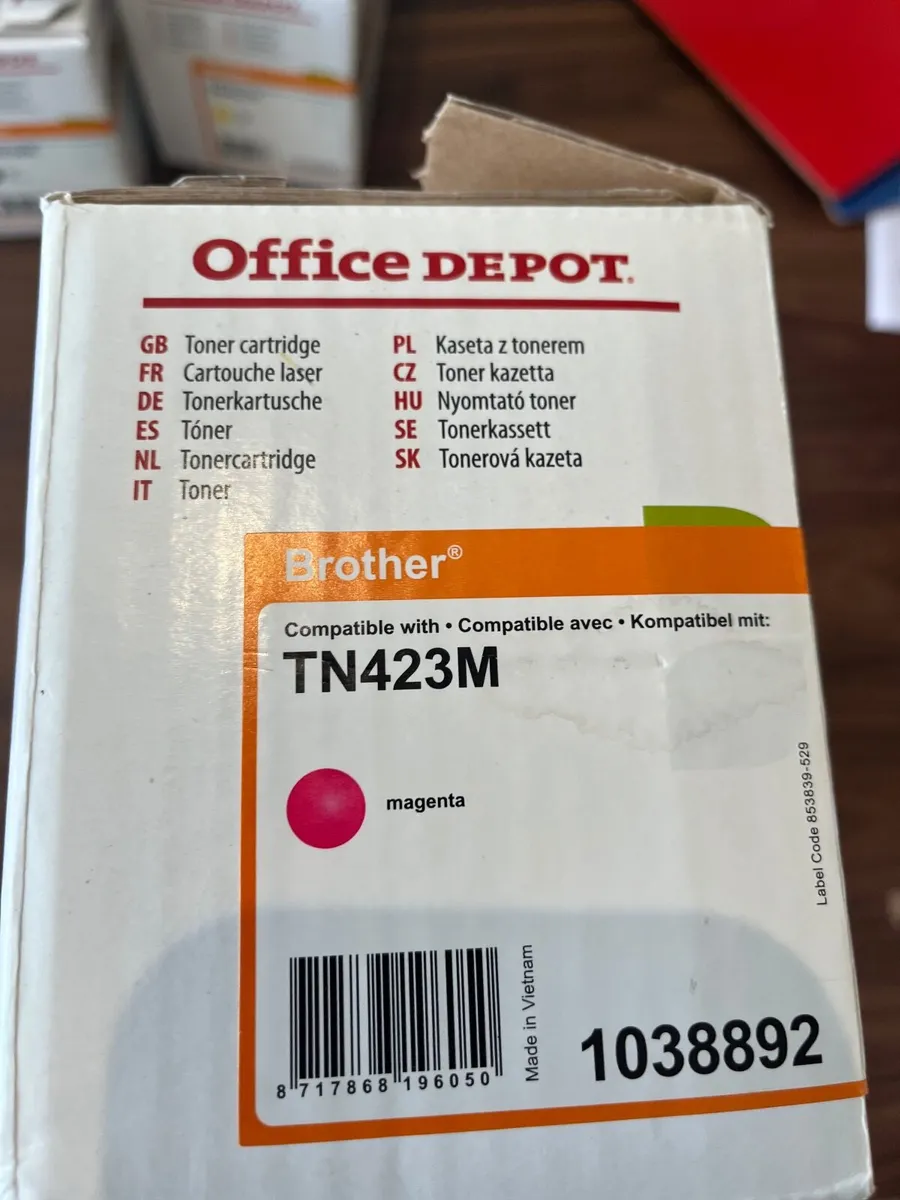 Set of compatible Brother Tn-423 Colour Toners - Image 4