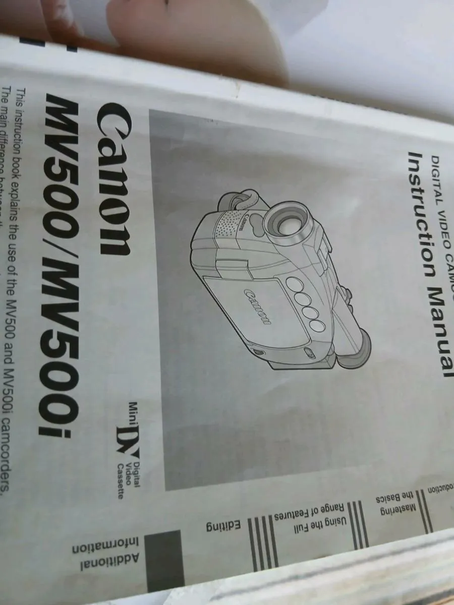 Canon camcorder wanted