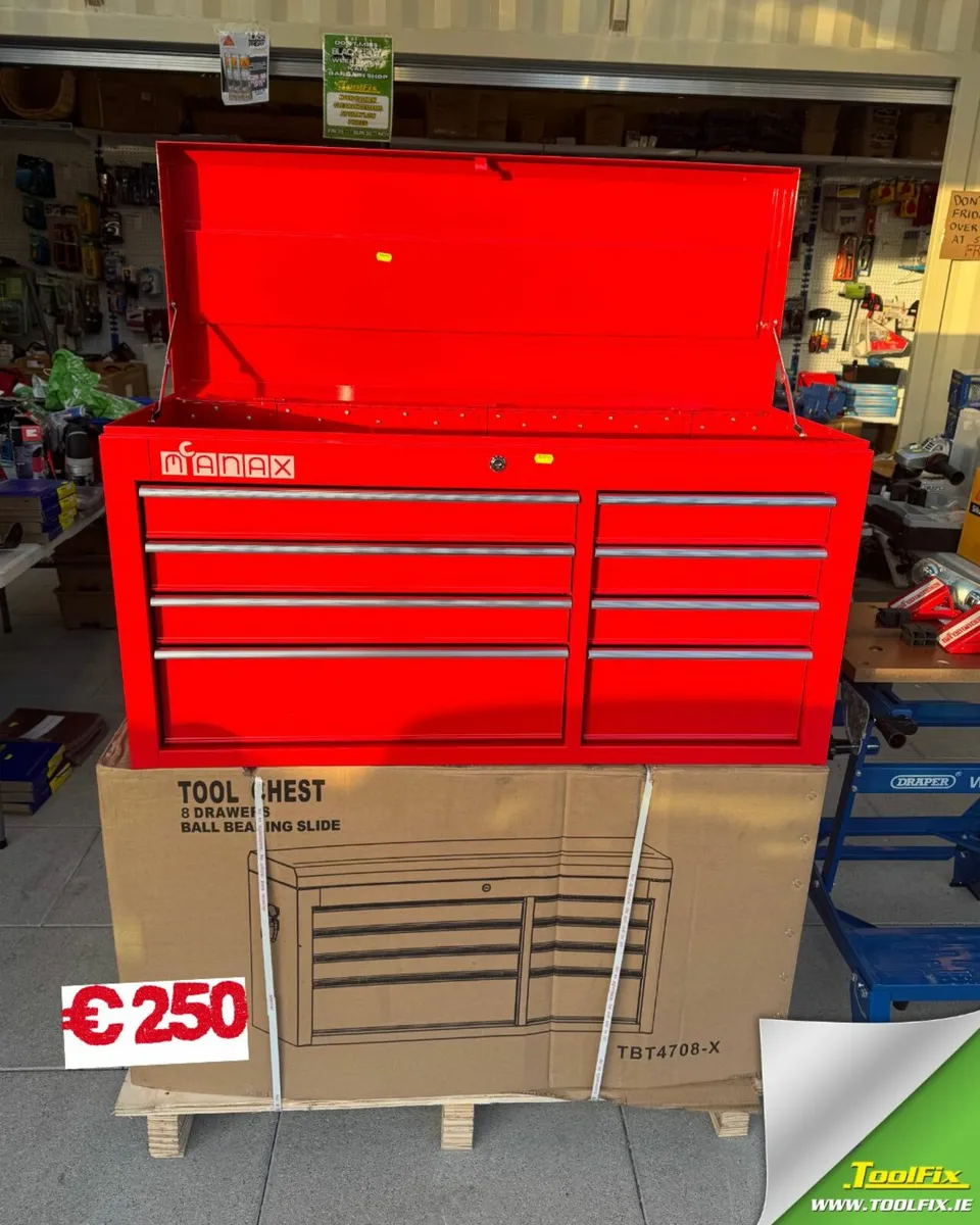 McAnax 8 Drawer Tool Chest MEGA DEAL - Image 1