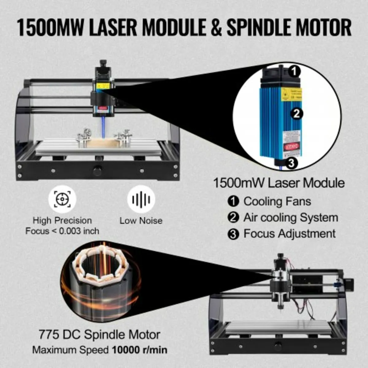 Engraving Machine 300×180×45 mm CNC Router CNC 301 - Image 2