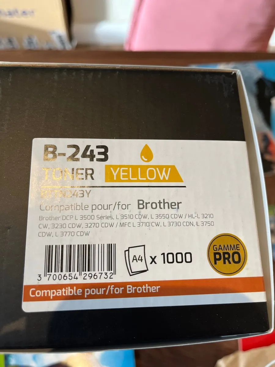 Set of compatible Brother TN-243 Colour Toners - Image 1