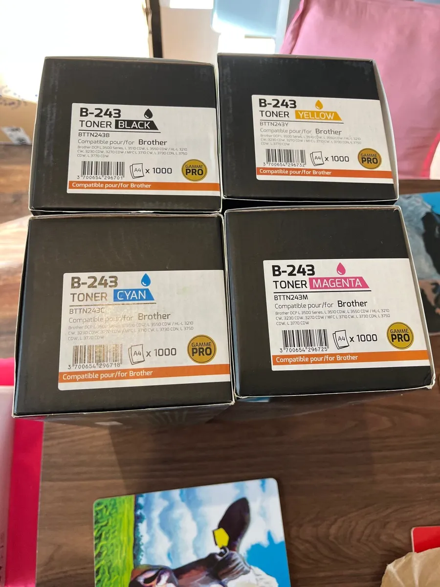 Set of compatible Brother TN-243 Colour Toners - Image 4