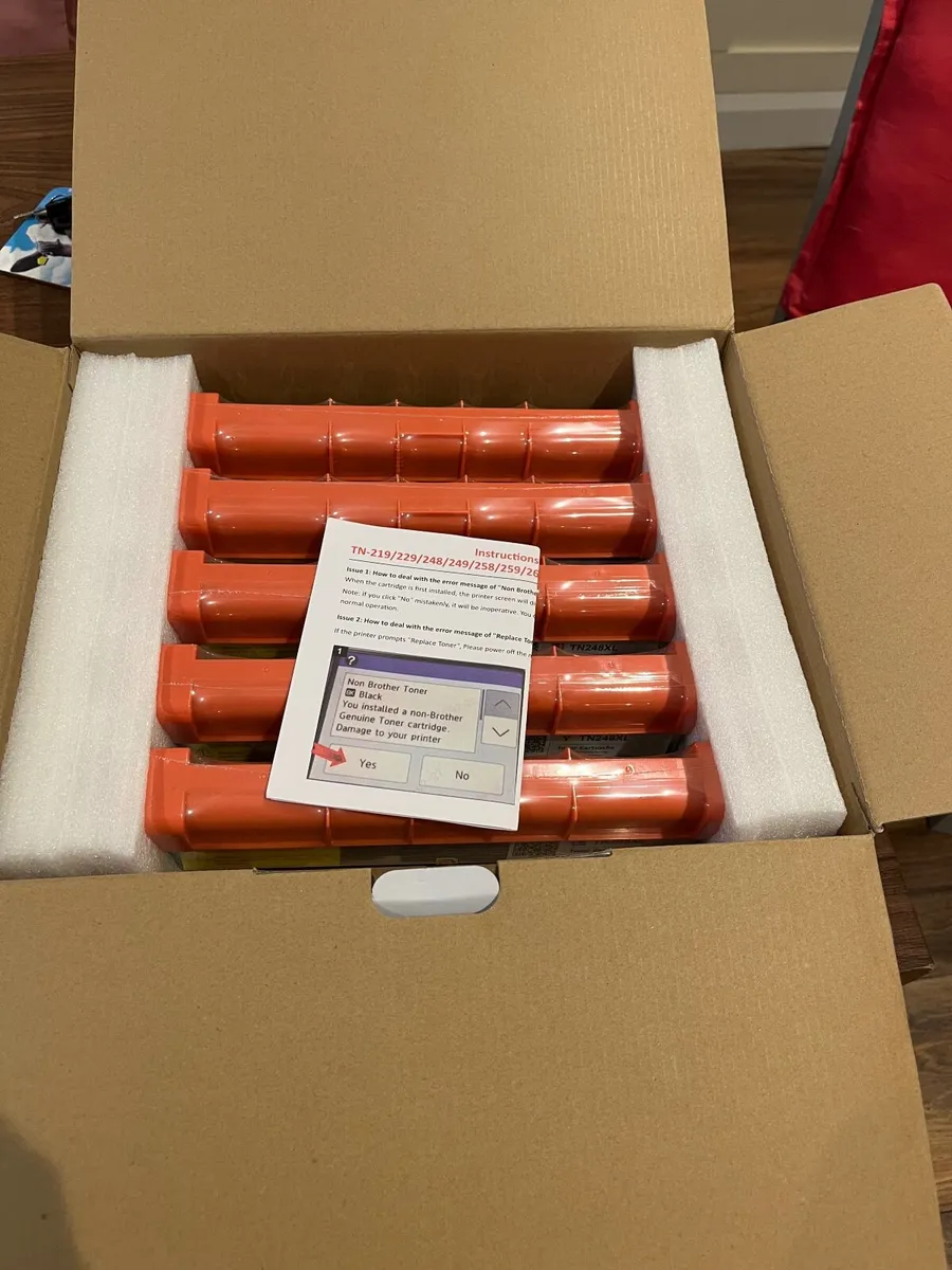 Set of Compatible Brother TN-248 Colour Toners - Image 2