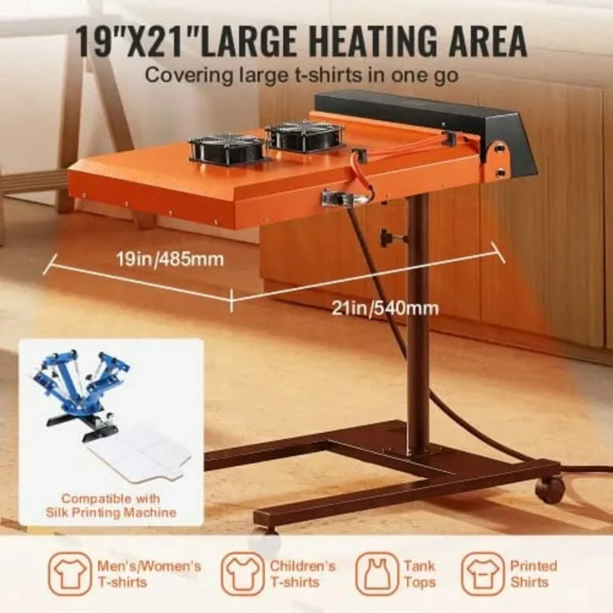 Flash Dryer, 6000W 19 x 21 inch Automatic Infrared - Image 2