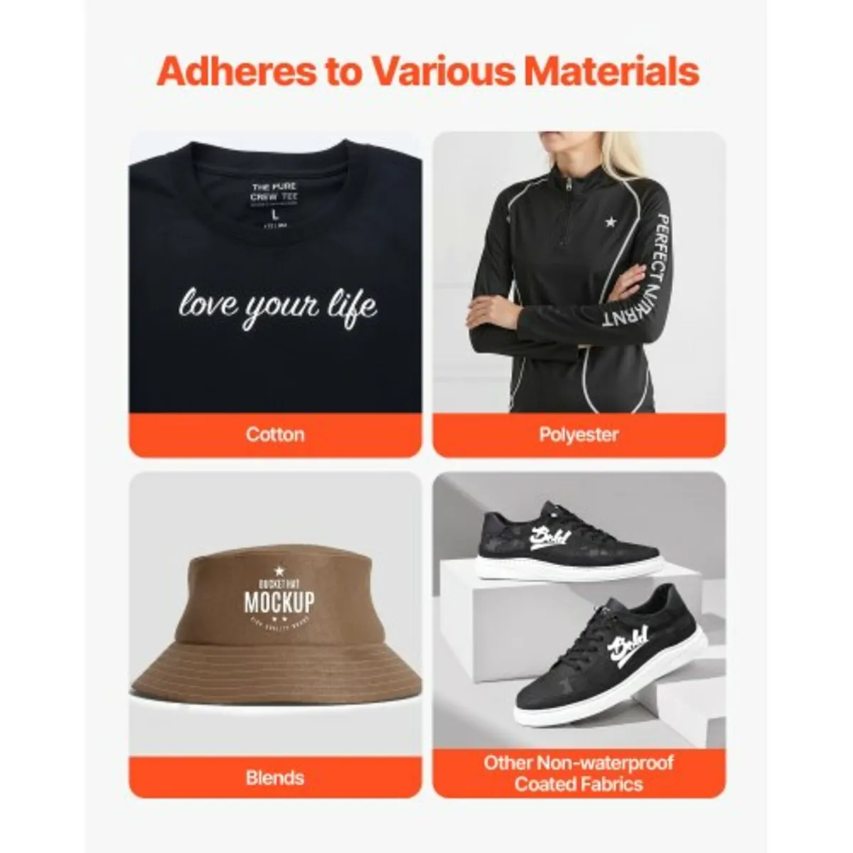 Heat Transfer Vinyl, 304.8 x 15240mm, Glossy White - Image 3