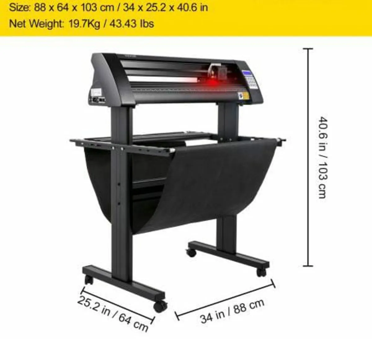 Vinyl Cutter, 720mm Vinyl Plotter, LED Screen Plot - Image 4
