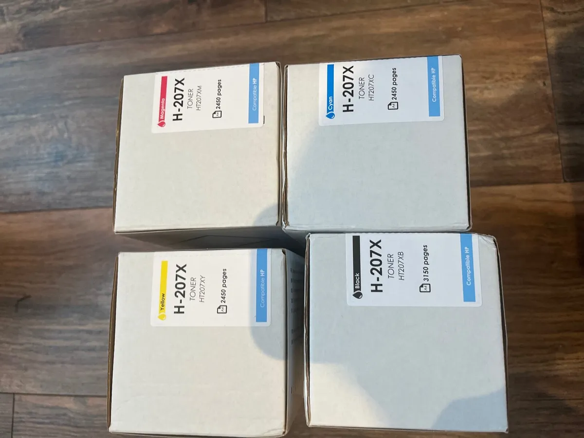 Set of compatible 207X Colour Toners - Image 3