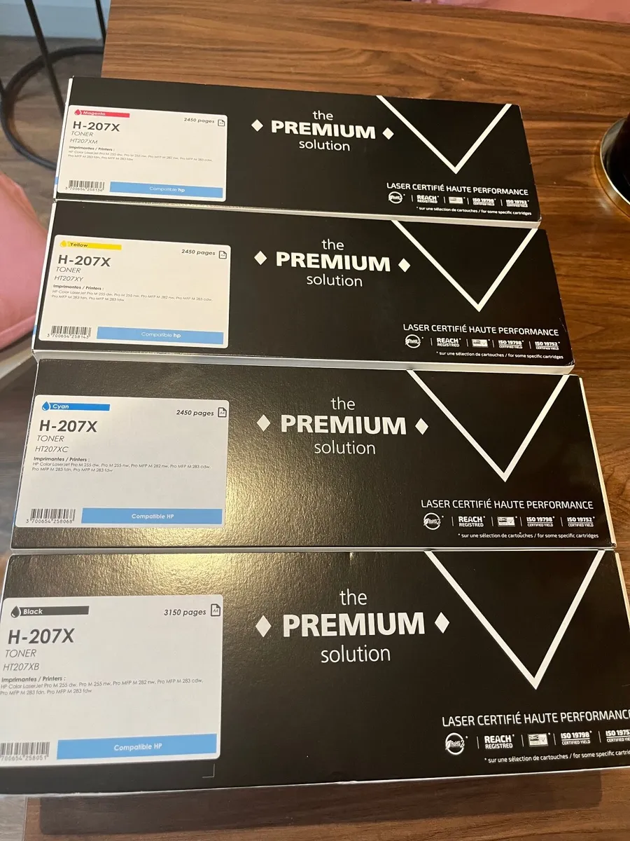 Set of compatible 207X Colour Toners - Image 4