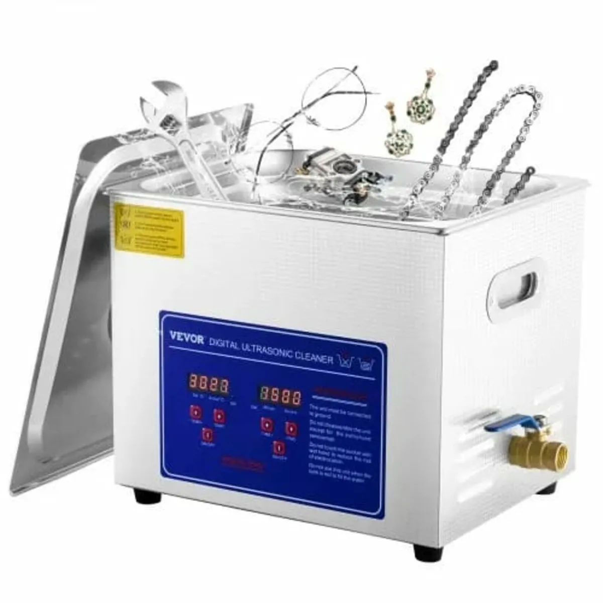 Professional Ultrasonic Cleaner, 9.5 L Ultrasonic - Image 1