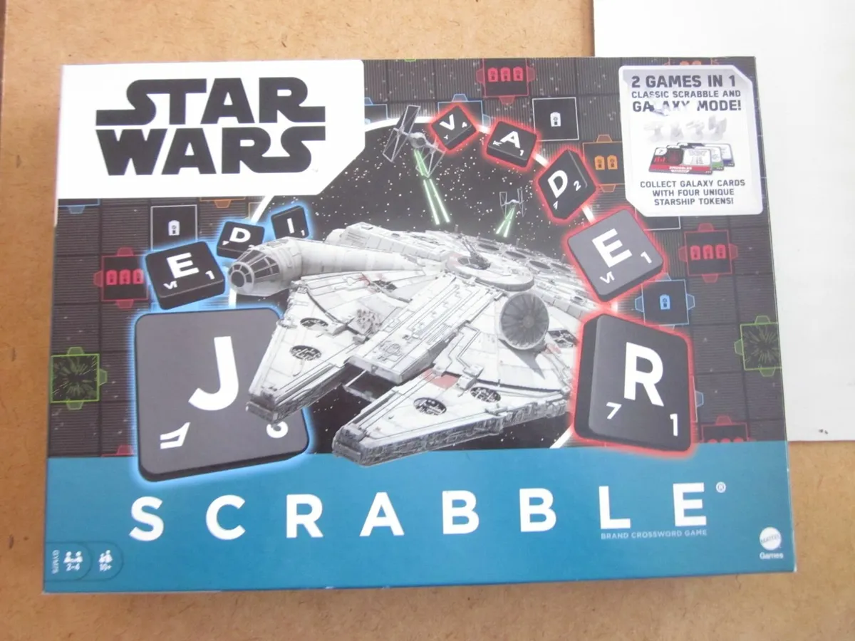 Star Wars Scrabble Board Game - Image 1