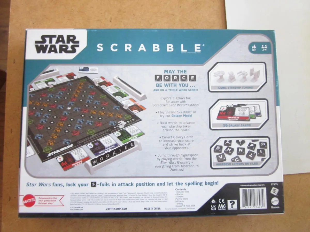 Star Wars Scrabble Board Game - Image 2