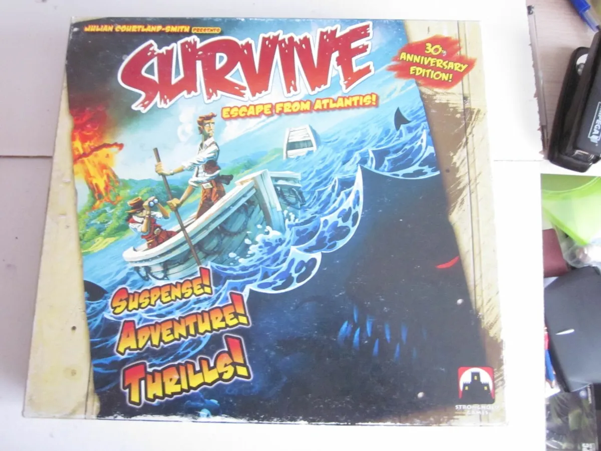 Survive Escape from Atlantis Board Game- - Image 1