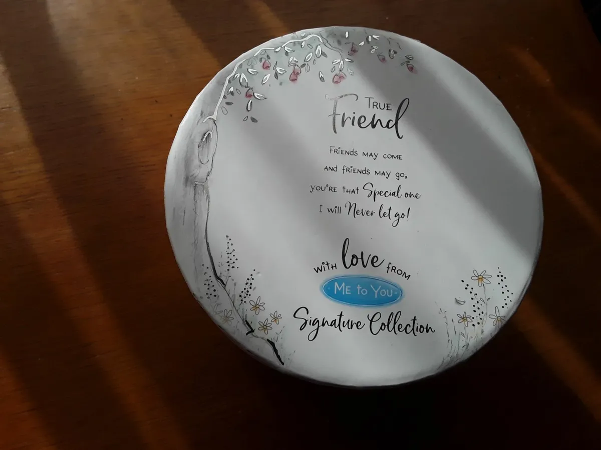 Ceramic mug gift set    inscription true friends - Image 2