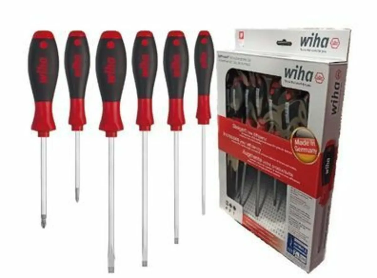 WIHA 21250 6pce Softfinish Screwdriver Set - Image 1