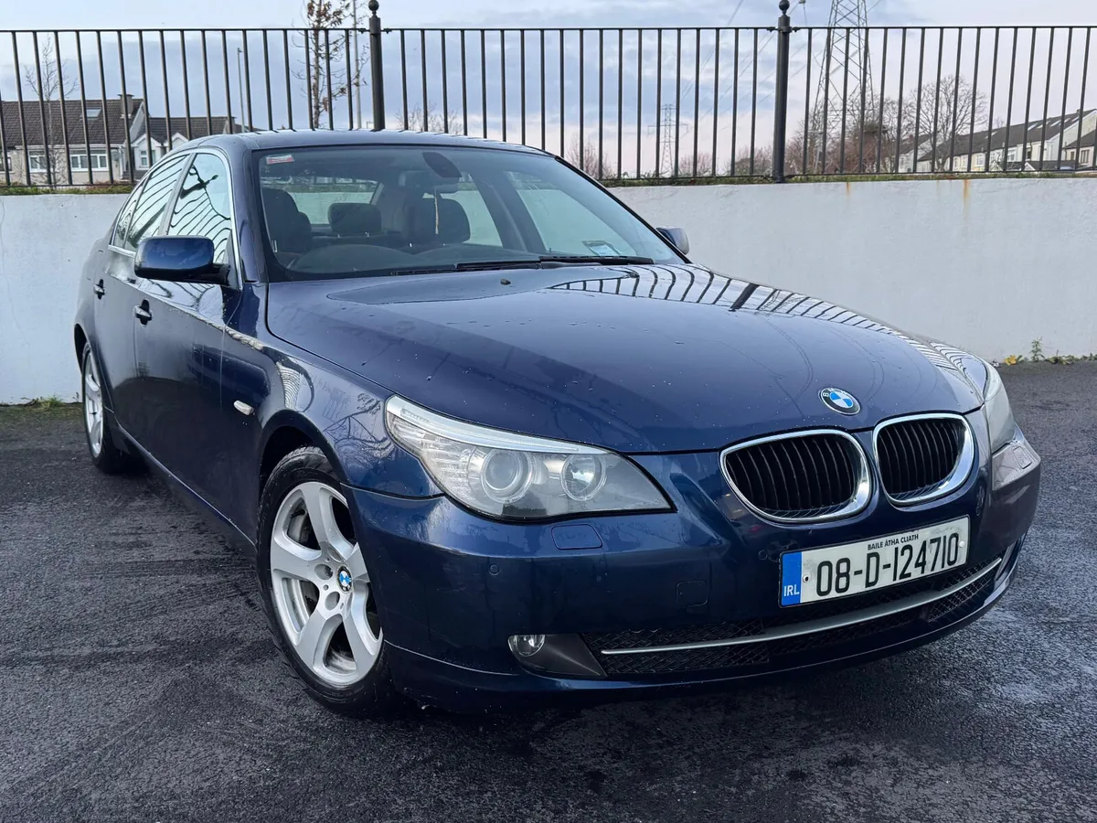 BMW 5-Series 520d manual 2008 TAX'd & NCT'd - Image 1