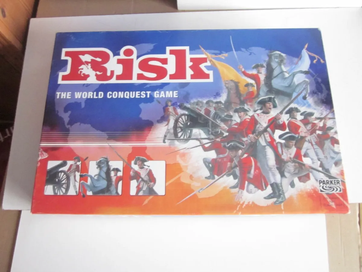 Risk The World Conquest Board  Game 2004 - Image 1