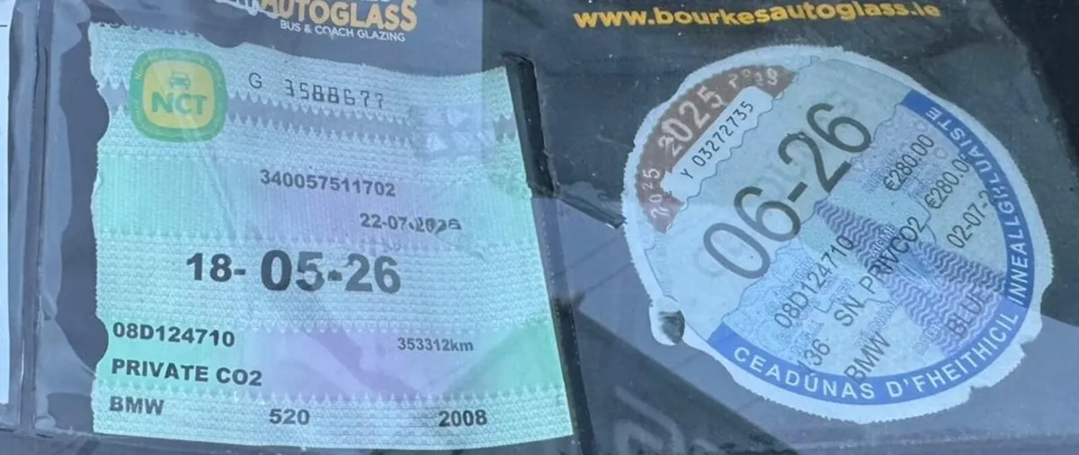 BMW 5-Series 520d manual 2008 TAX'd & NCT'd - Image 2