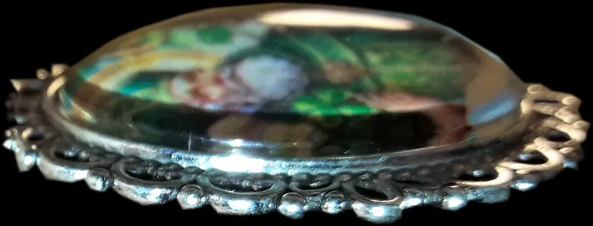 Saint Patrick Cabochon Pendant - Image 4