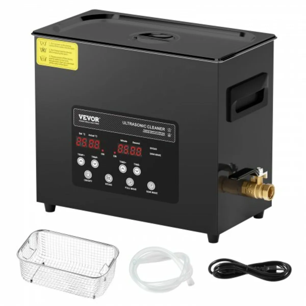 6L Ultra Sonic Cleaner, 180W Digital Ultrasonic Cl - Image 4