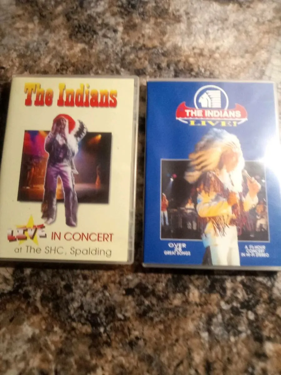 2.  D.V.D.S.    OF.  THE.  INDIANS.  SHOWBAND. - Image 1