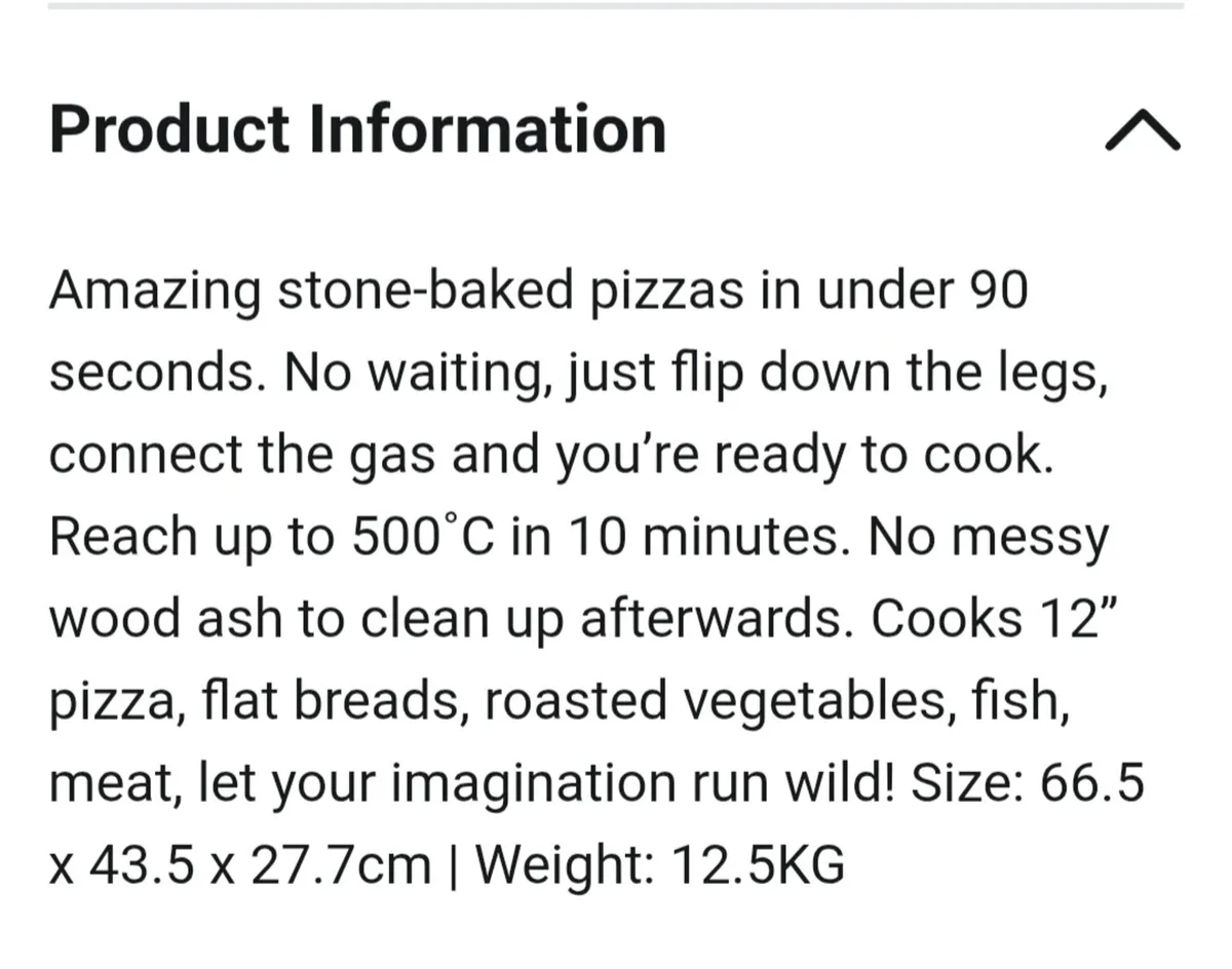 Outdoor Gas Pizza Oven - Image 3