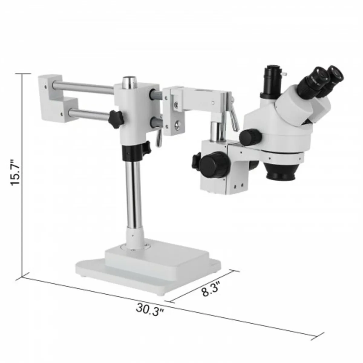 3.5X-90X Simul-Focal Stereo Microscope 360°Swiveli - Image 2