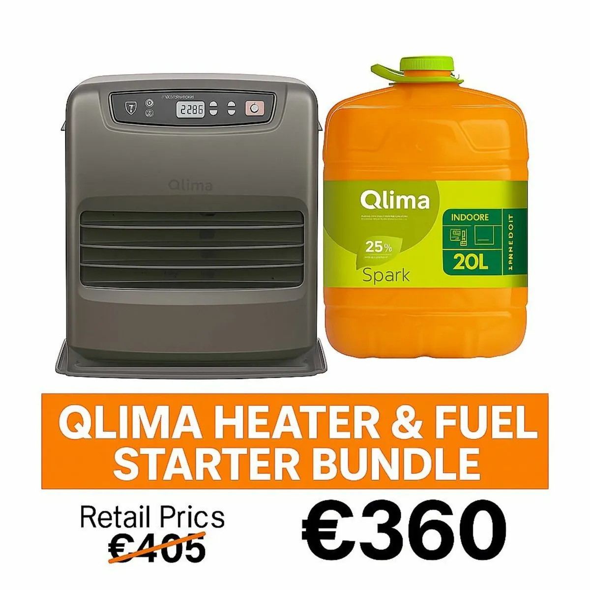 🔥 Qlima 3.1 kW Fan-Assisted ROLF Heater Starter B - Image 3