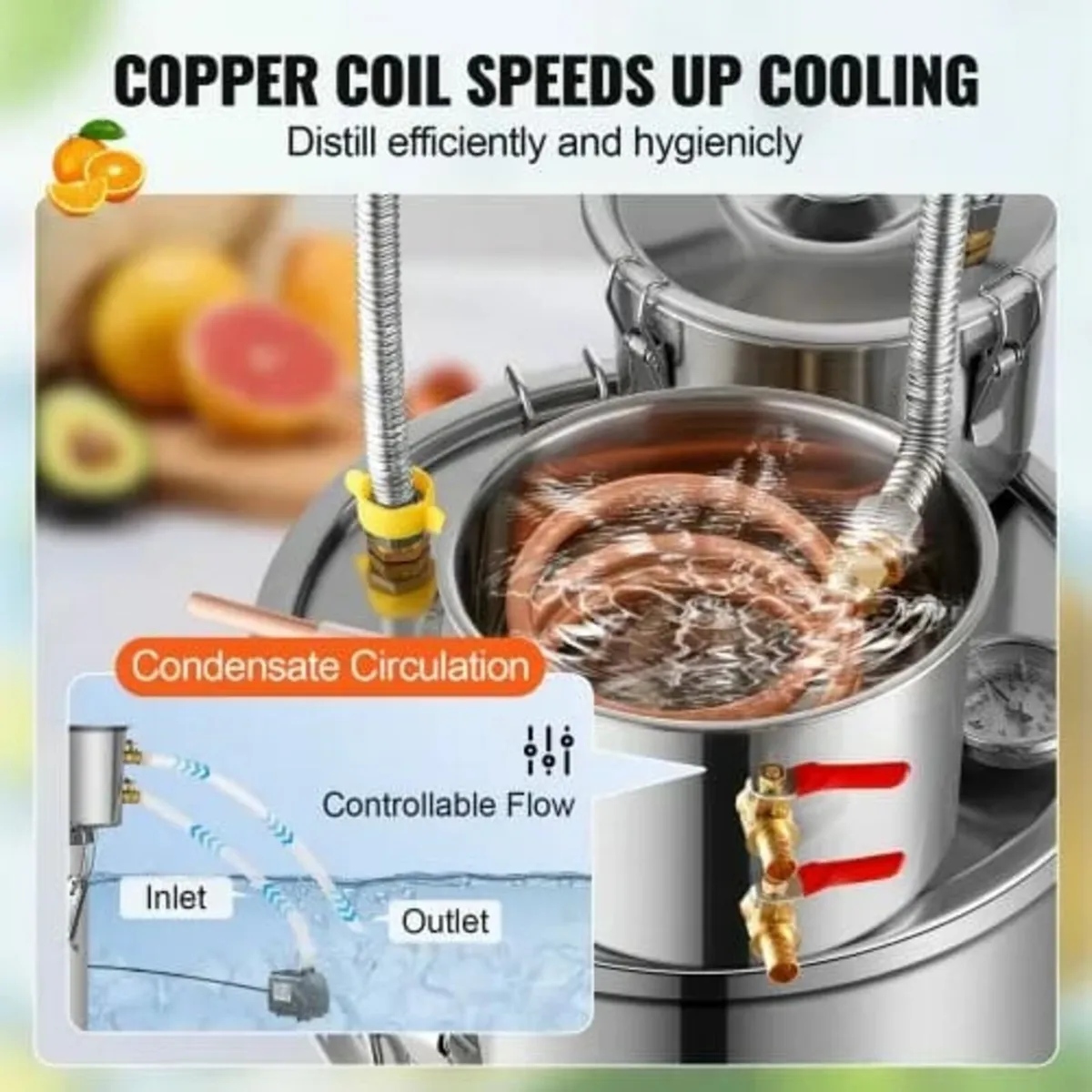 Still Water Distiller 34.1L with Thumper Kig & Wat - Image 2