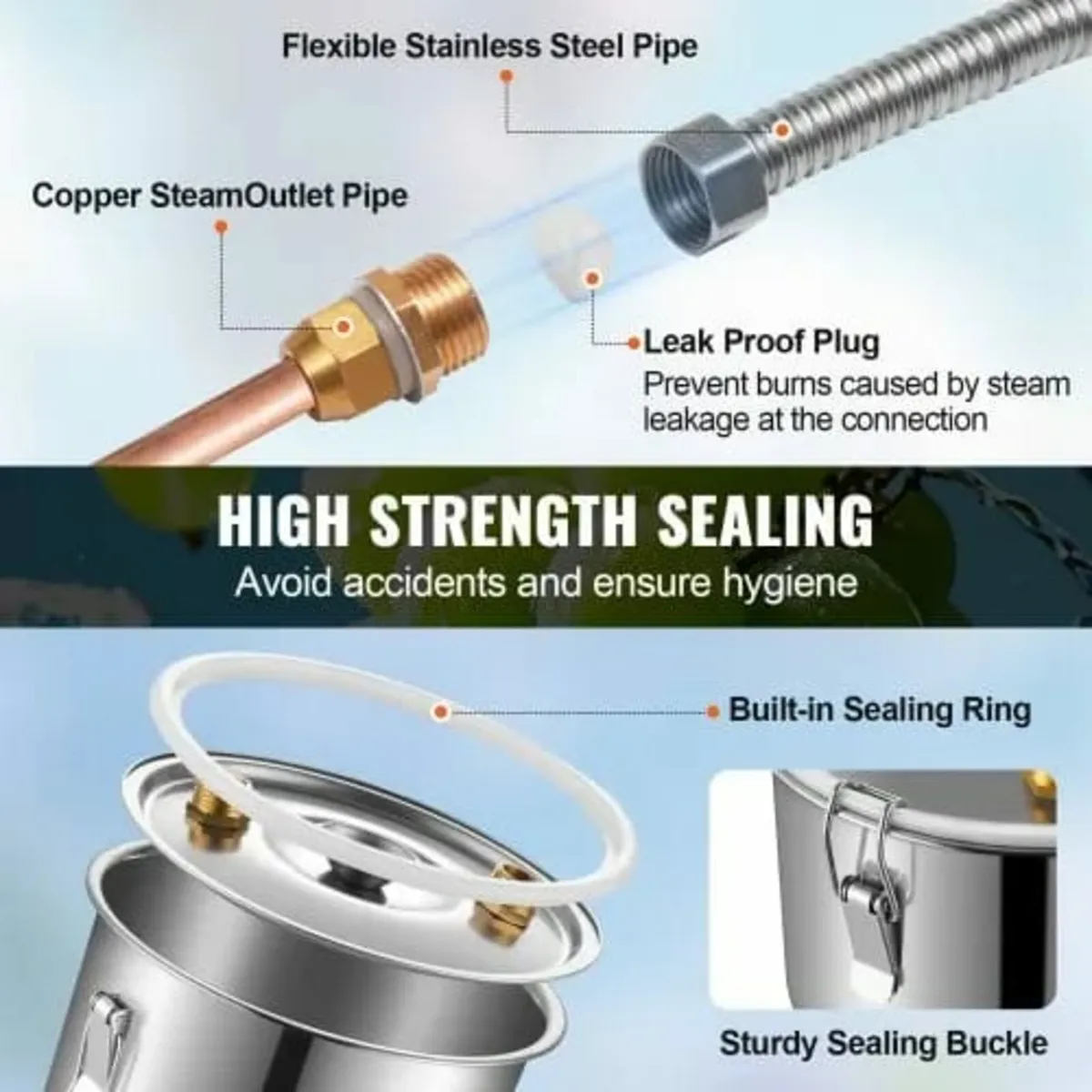 Still Water Distiller 34.1L with Thumper Kig & Wat - Image 3