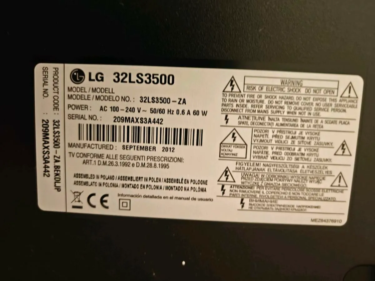 LG, 32inch tv - Image 2
