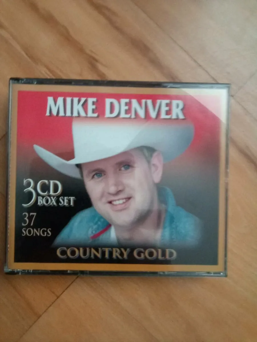 MIKE.  DENVER.   BOX.  SET.  OF.  3.  C.D S - Image 1