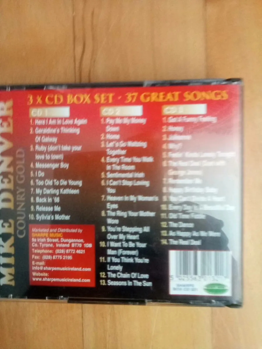 MIKE.  DENVER.   BOX.  SET.  OF.  3.  C.D S - Image 2