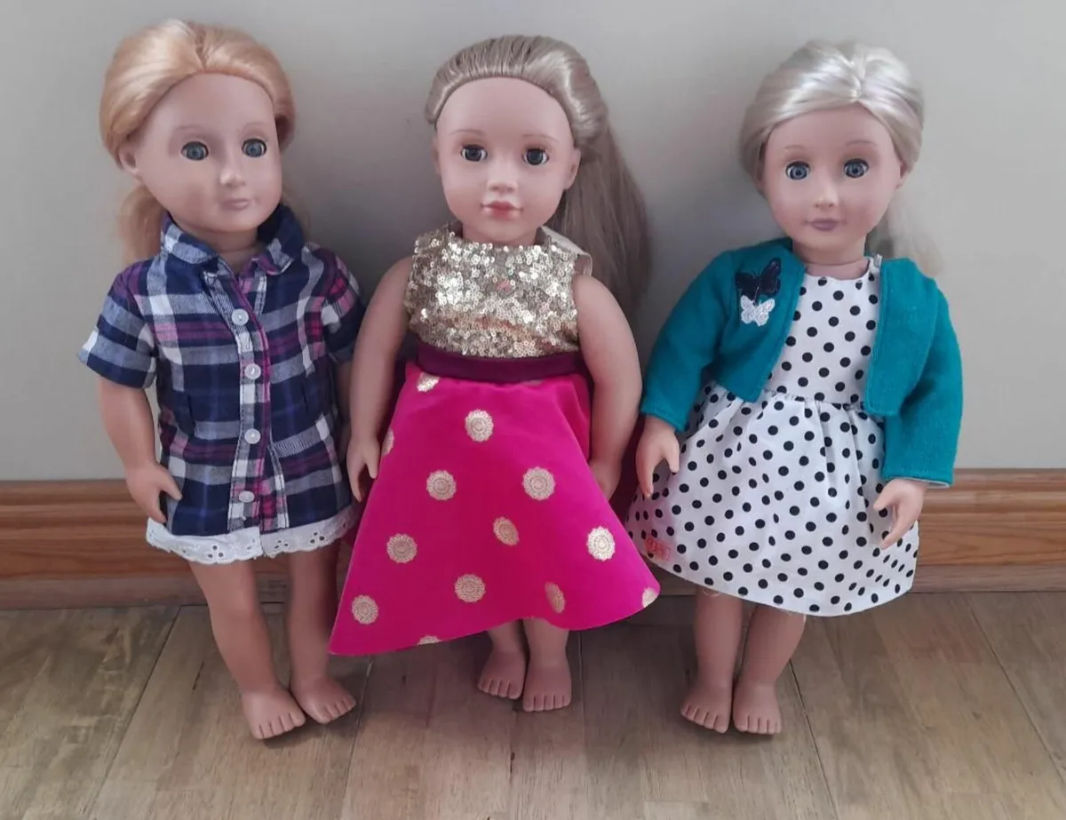 Our Generation dolls x 5 - Image 1
