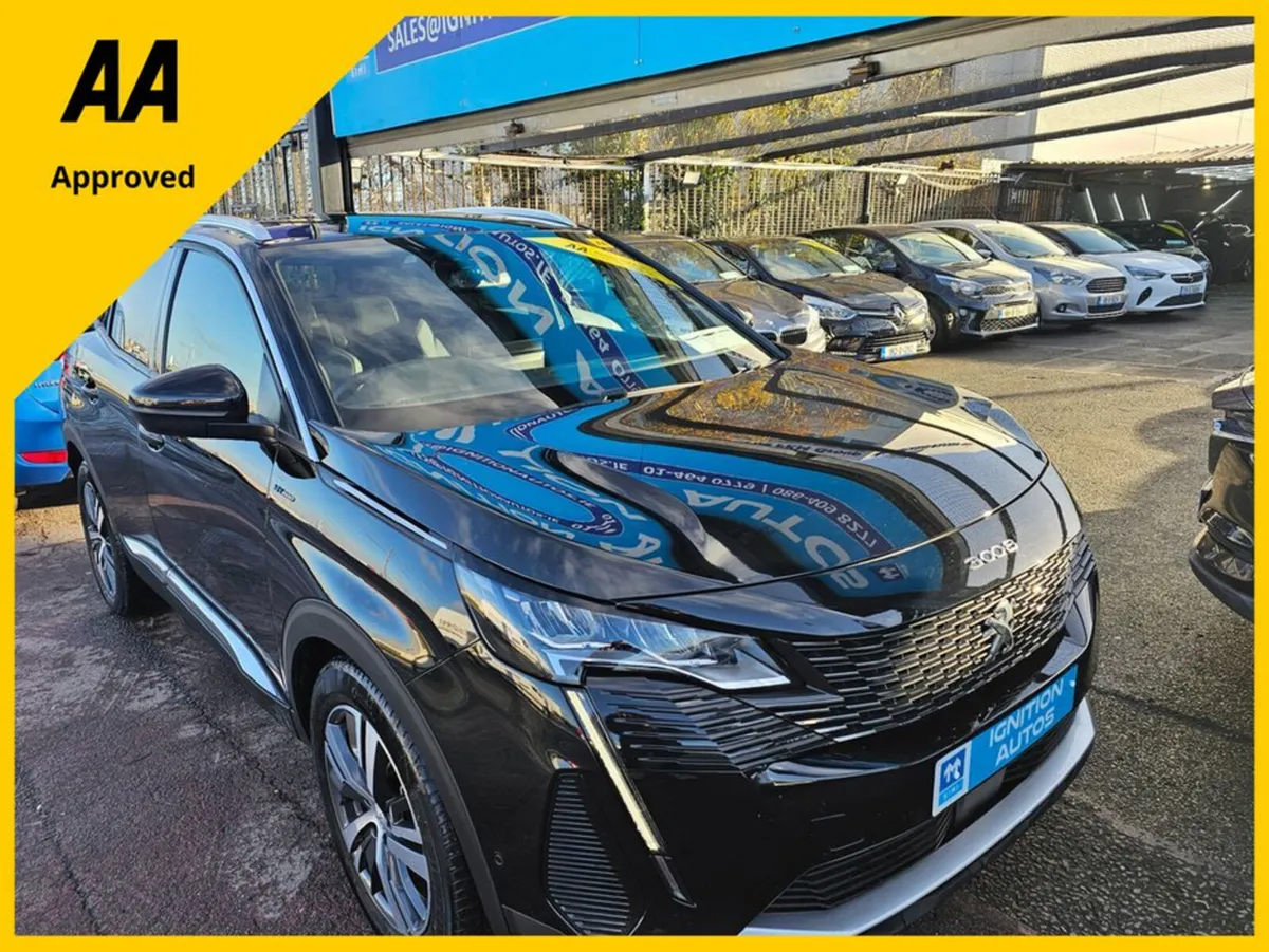 Peugeot 3008 PETROL, HYBRID, ALLURE MODEL, LOW MIL - Image 1