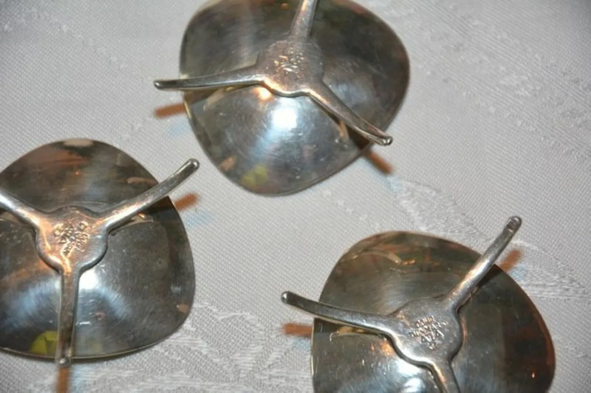 Carl M. Cohr Denmark vintage candle holders - Image 3