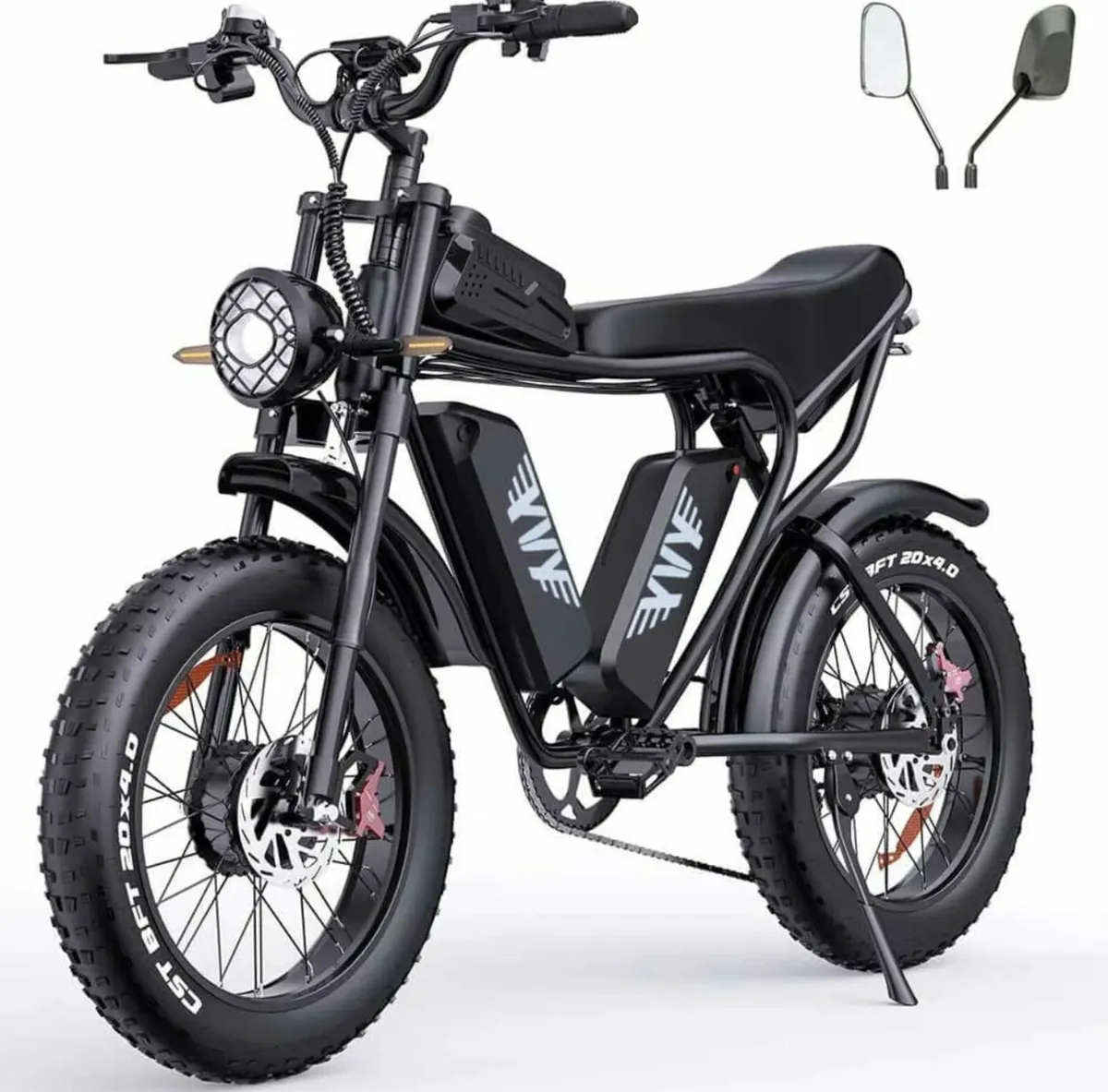 YVY C20 MAX 2000W Motor 40AH Battery Electric Bike - Image 1