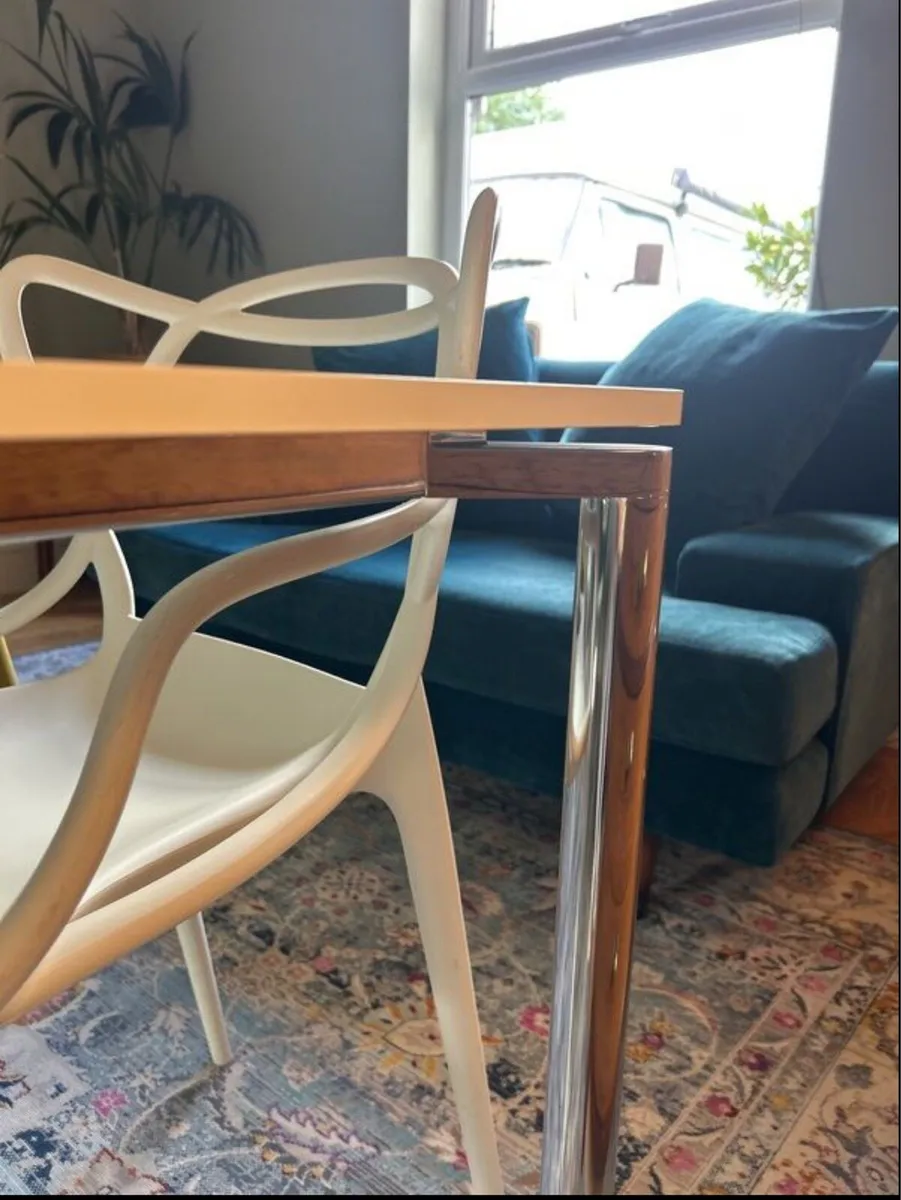 LARGE FRITZ HANSEN DINING TABLE - Image 2