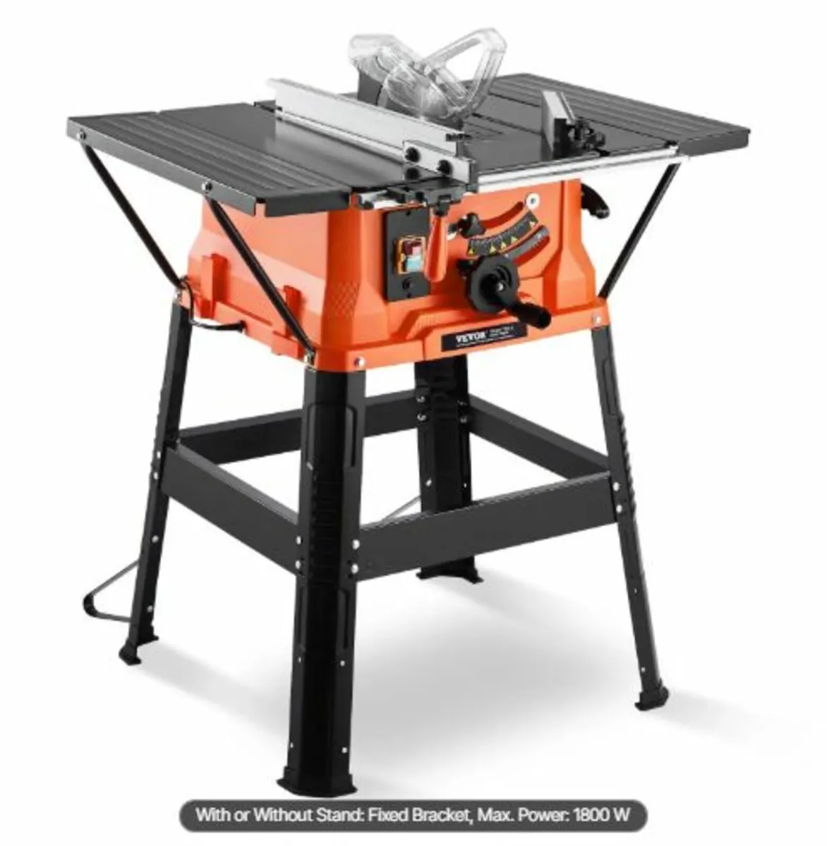 Table Saw with Stand,254 mm,1800W Portable Compact - Image 1